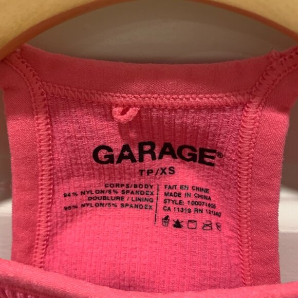 Hot Pink Garage Sports Bralette - Picture 3 of 3